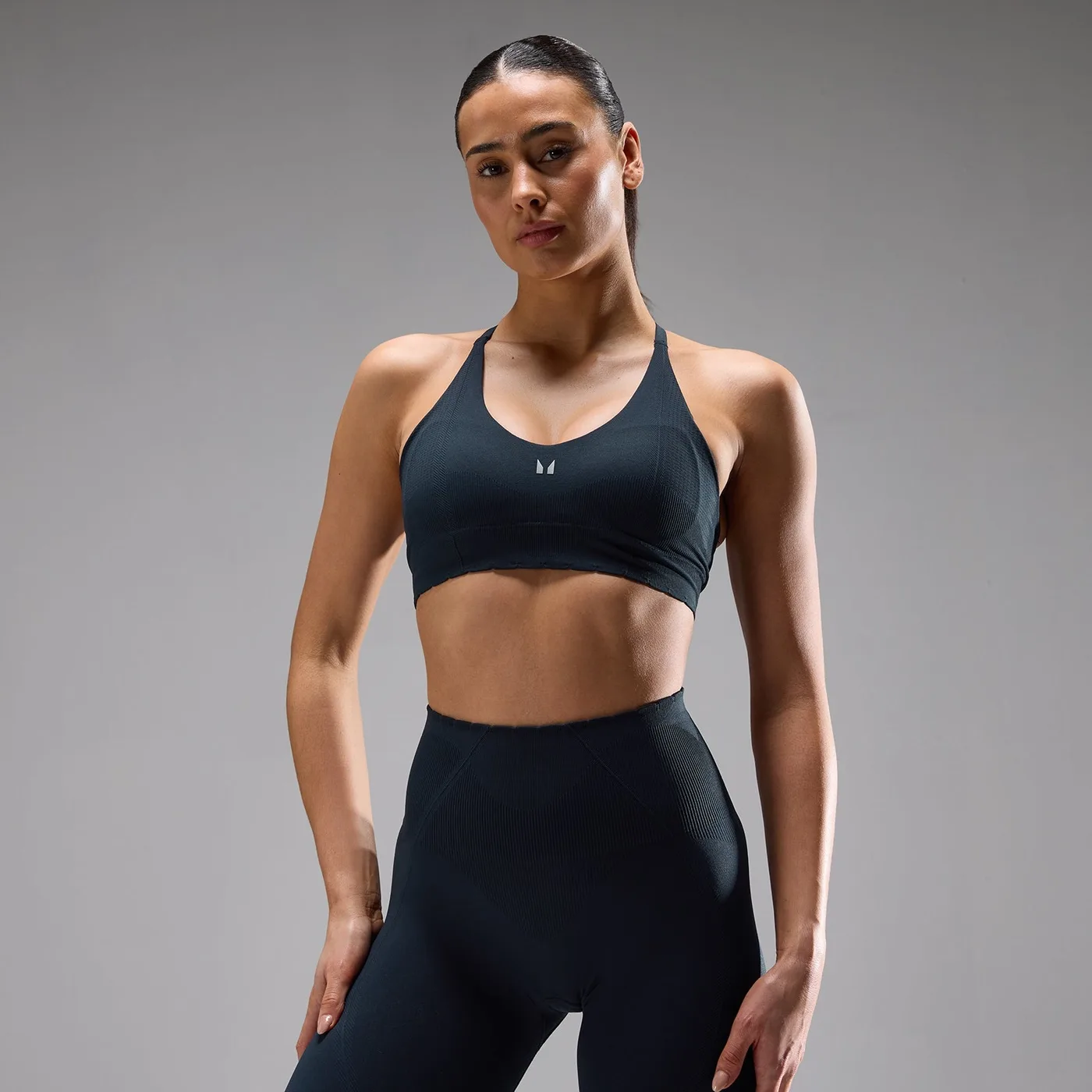 MP Damen Tempo Ultra Seamless Sport-BH Deep Midnight XS