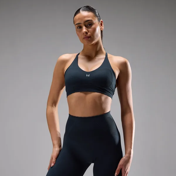 MP Women's Tempo Ultra Seamless Sport-bh Diep Middernacht L