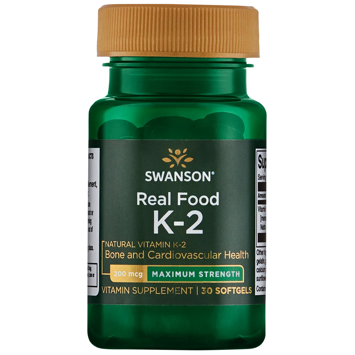 Ultra Vitamin K2 200mcg Cápsulas blandas 30