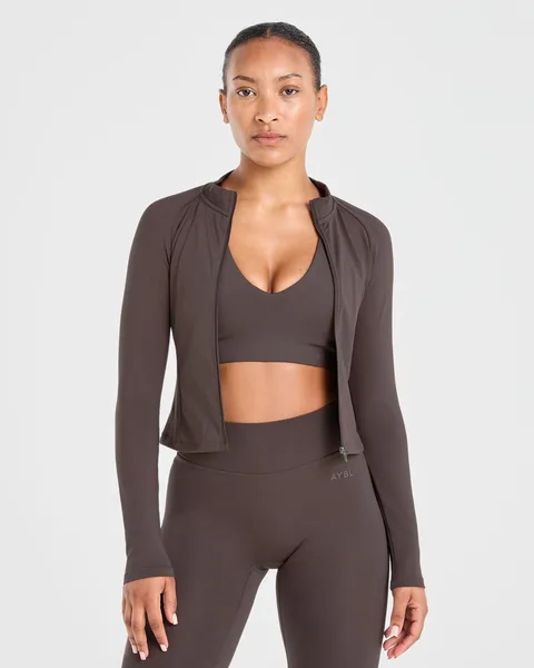 Staple Zip Jacket – Coffee