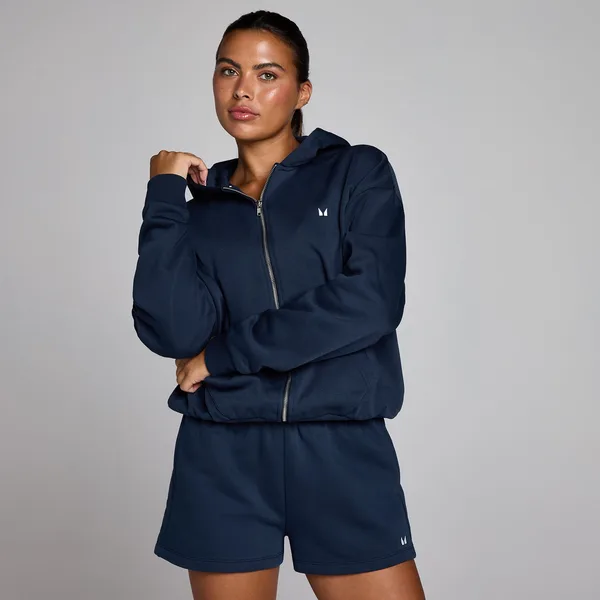 MP Dames Basics Zip Through Hoodie Middernacht L