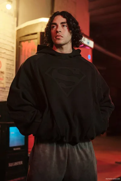 5094 Superman Shield Hoodies