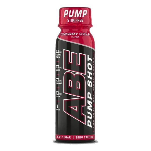 ABE Pump Pre-Workout Shots – Stim Free