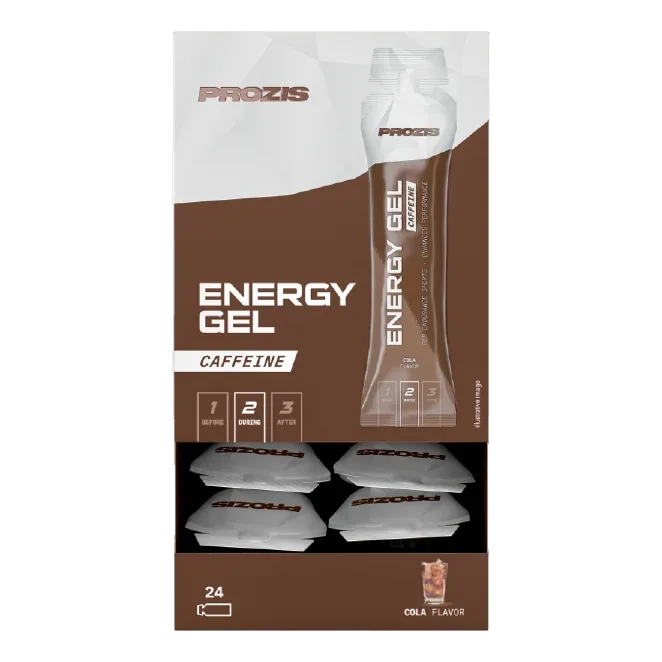 Energy Gel + Koffein Cola 24x50g