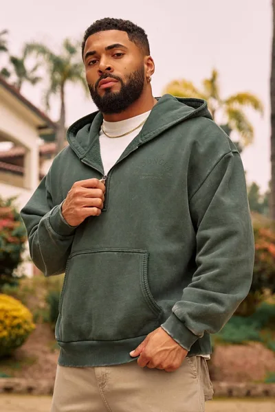 5169 Old Money Quarter-Zip Hoodies