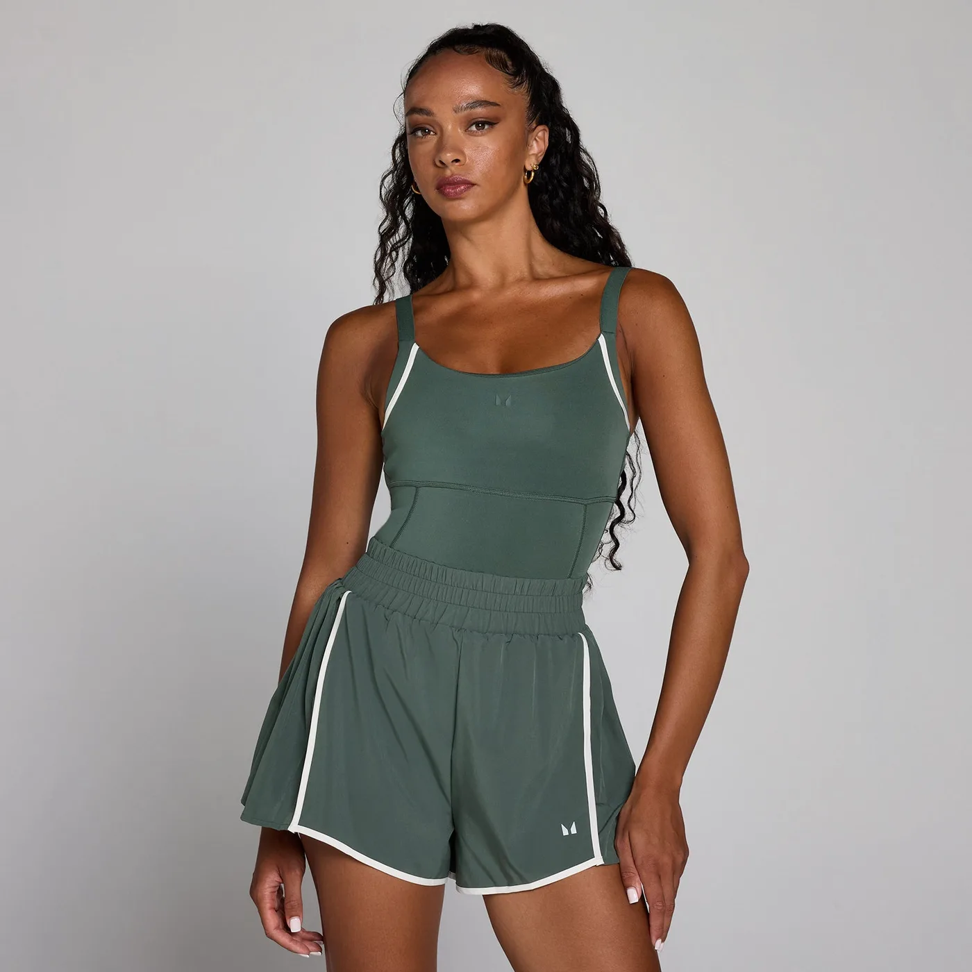 MP Damen Velocity Contrast Pleated All In One