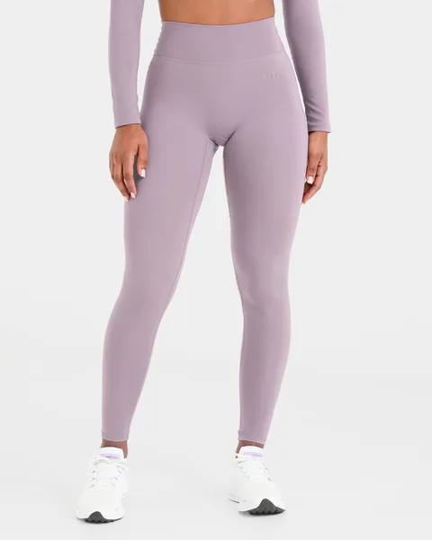 Staple Leggings – Mauve Purple