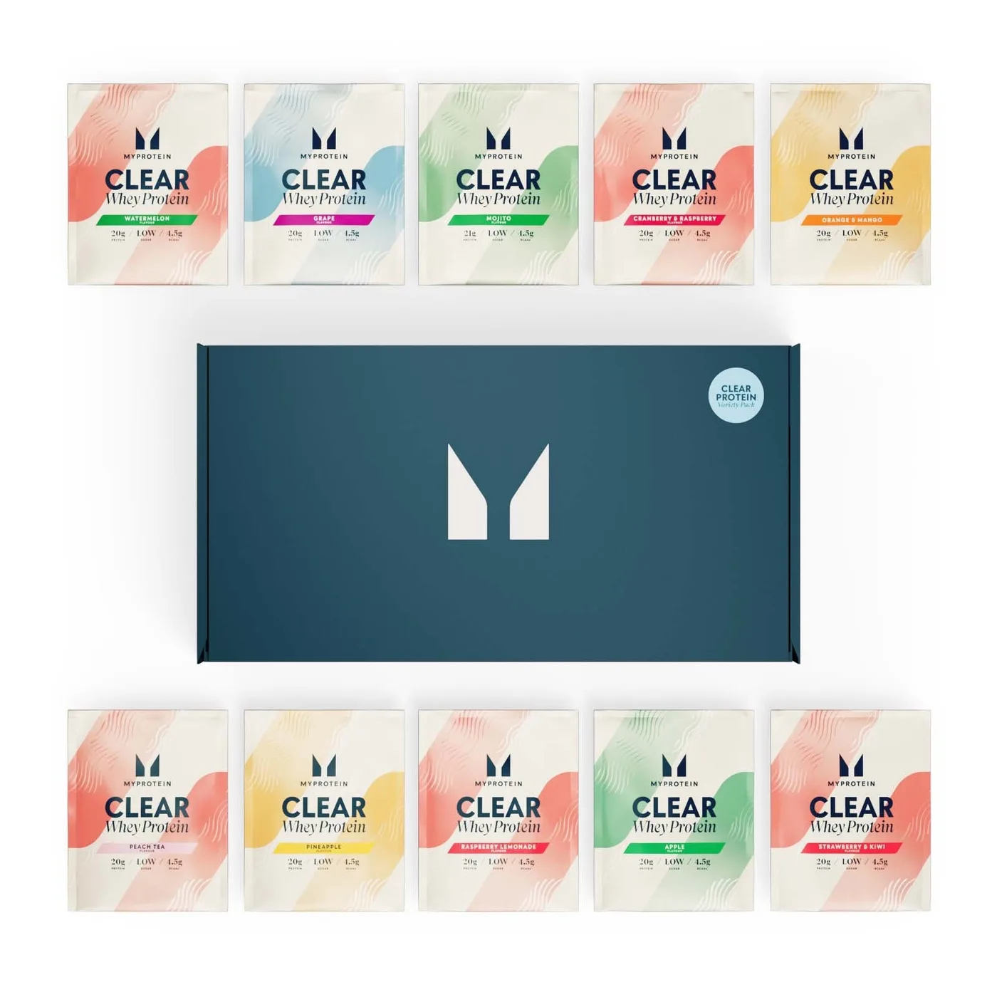 Clear Whey Protein – Variety Pack (Multiple Flavors)