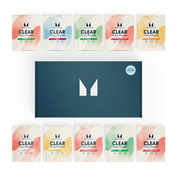 Clear Whey Protein – Variety Pack (Multiple Flavors)