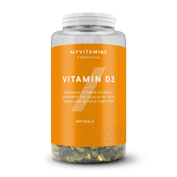 Vitamin D3 Softgels – – Non-Vegan