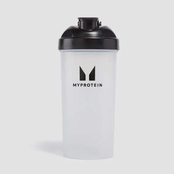 Myprotein plastic shaker Transparant/Zwart