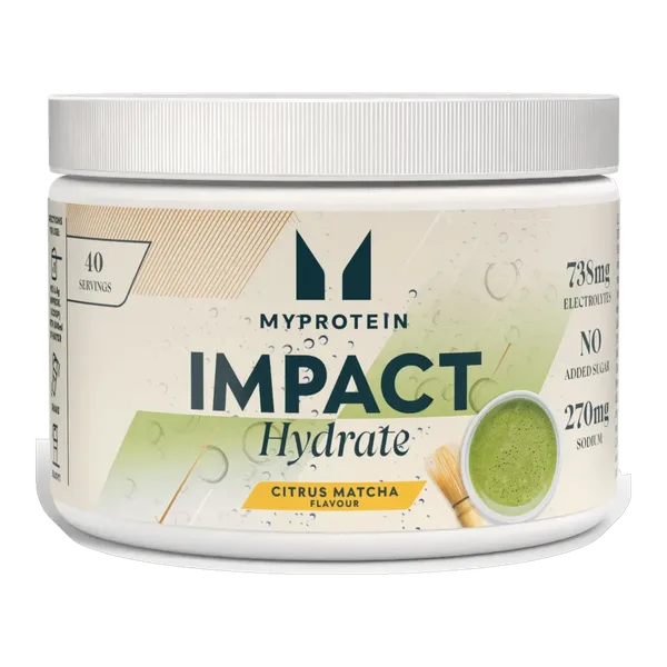 Impact Hydrate Electrolyte Powder – Citrus Matcha