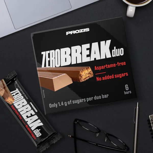 Zero Break Duo Milk 6 bars