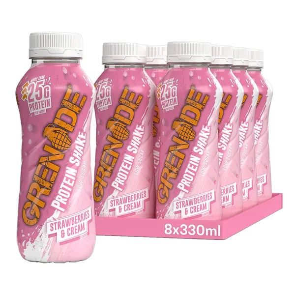 Strawberries and Cream Protein Shake 8 x