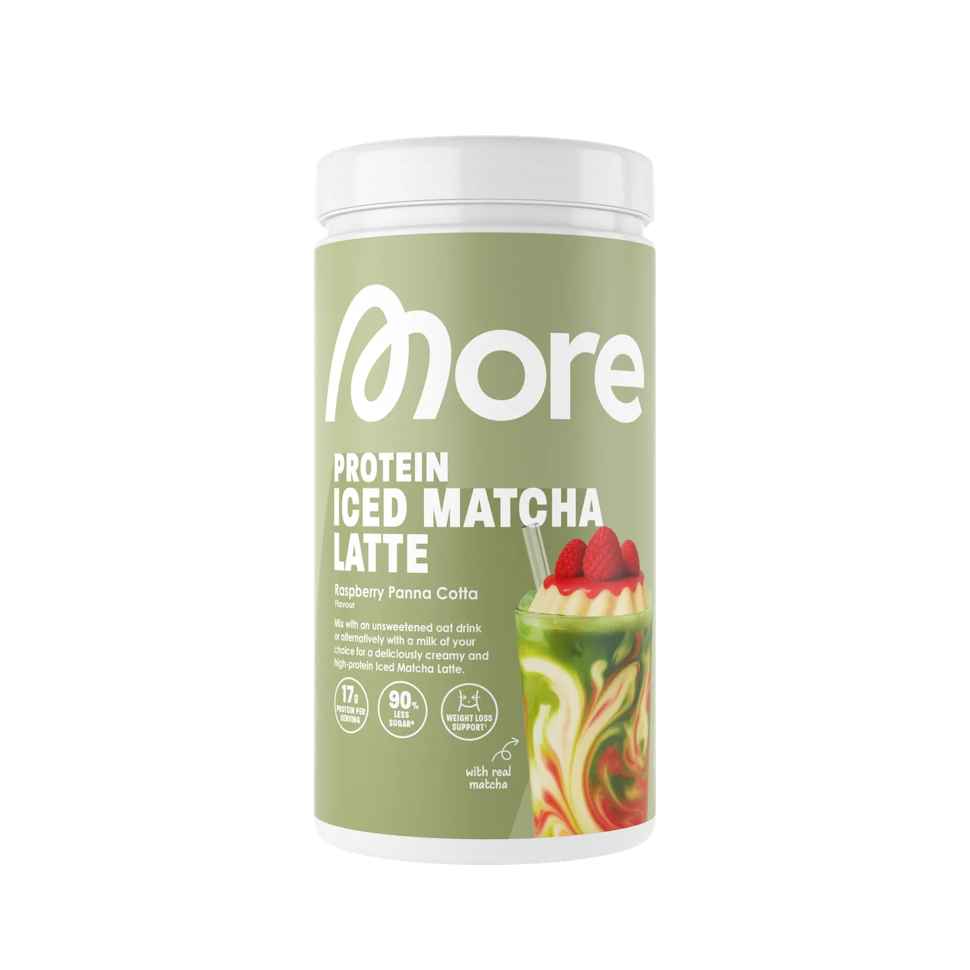 More Protein Iced Matcha