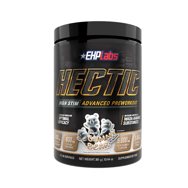 EHPlabs HECTIC Pre-Workout White Gummy Bear