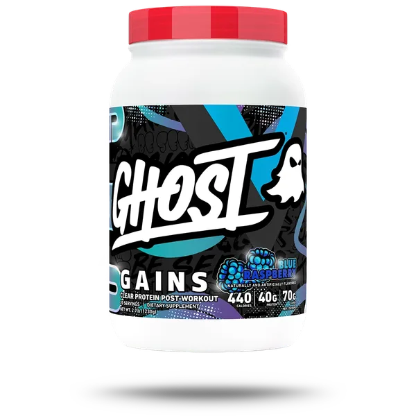 Clear Gains Whey Isolate Gainer Blue