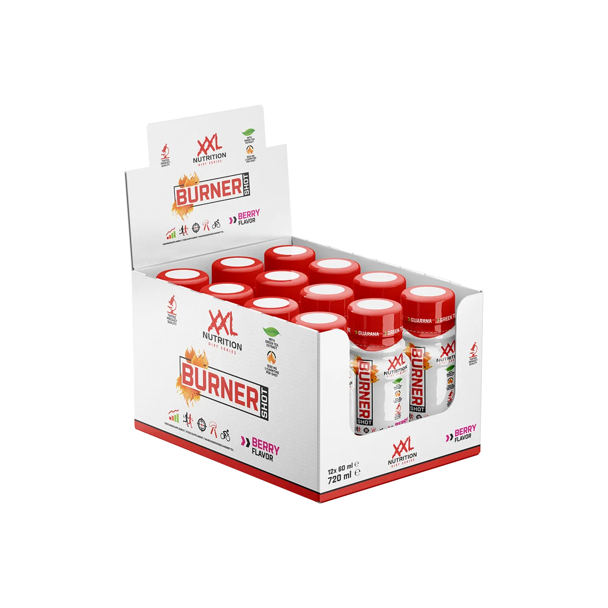 Burner Shot 12 pack