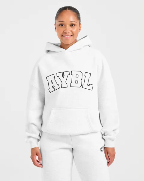 Varsity 2.0 Oversized Hoodie Heather