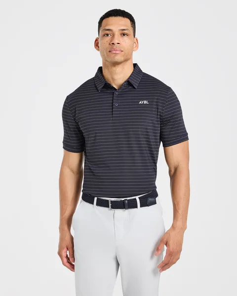 Classic Stripe Polo –