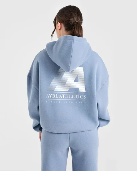 Retro Athletics Oversized Hoodie – Vintage