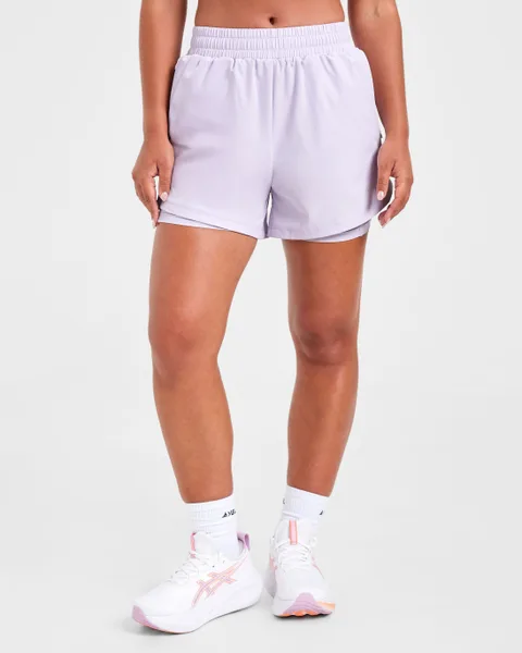 Run 2 in 1 Shorts Ice Lilac