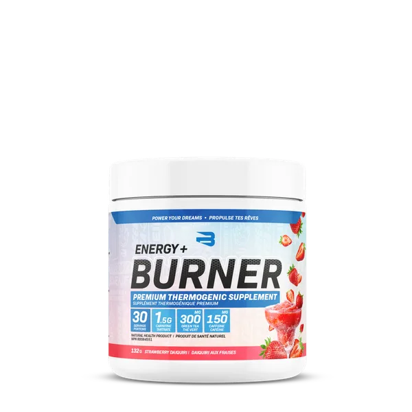 Energy + Burner Strawberry Daiquiri