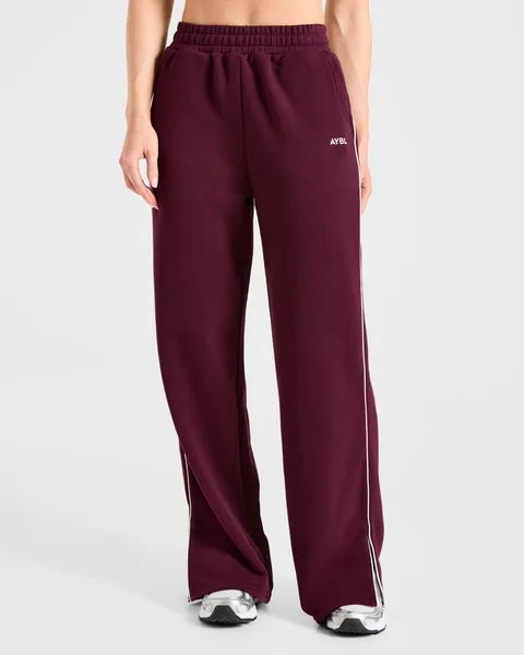 Form Straight Leg Joggers – Deep Mulberry