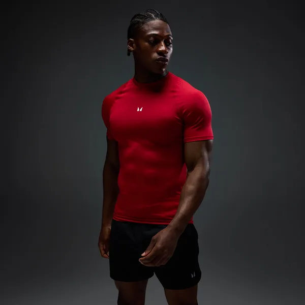 MP Heren Korte Mouw Baselayer T-Shirt Hero L