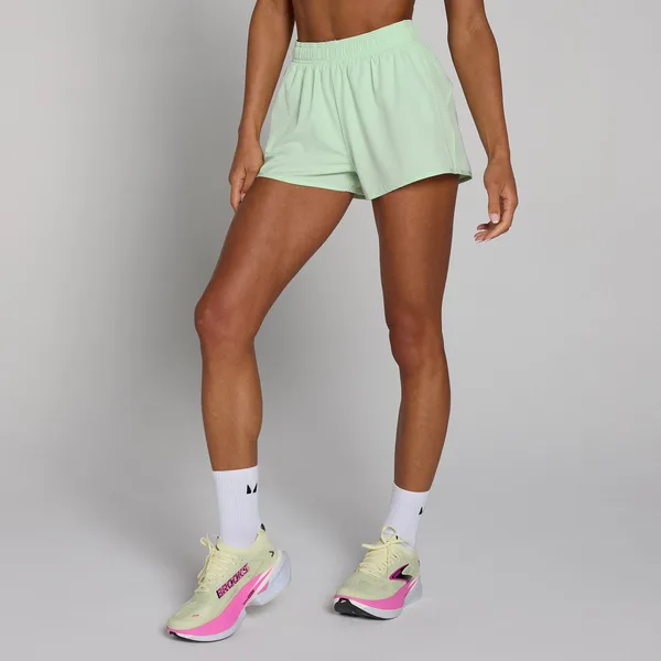 MP Dames Tempo 3 Hardloopshort Lichtgroen XXL