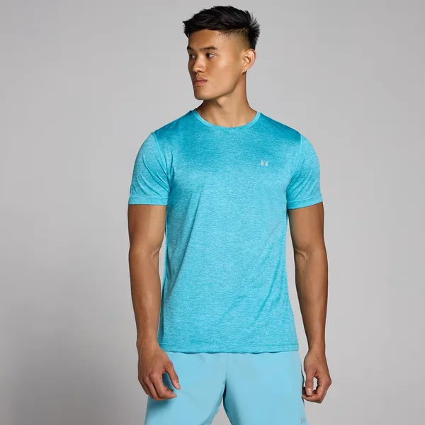 MP Tempo gemêleerd T-shirt voor heren Cyaan L