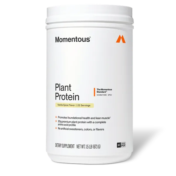 Momentous 100% Plant Protein Powder
