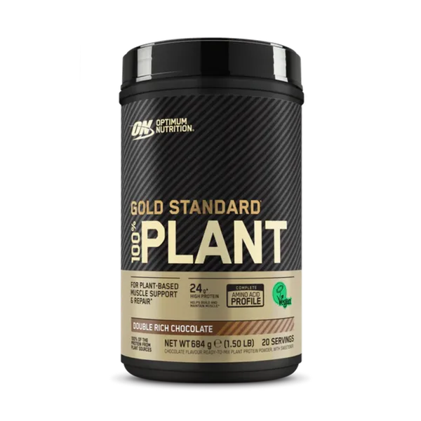 Gold Standard 100% Plant Based Protein Powder Double Rich