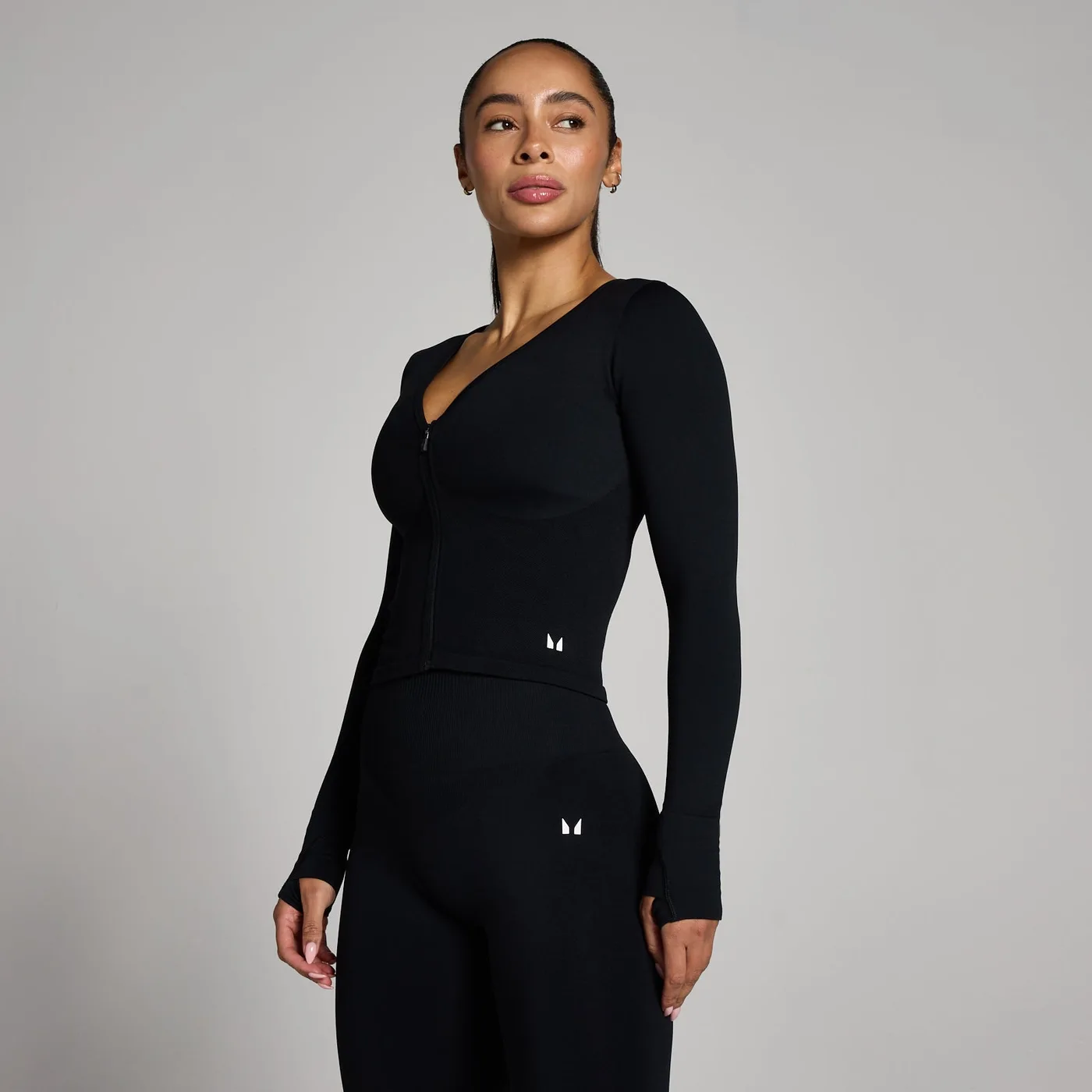 MP Damen Tempo Nahtlos Verkürzte Jacke