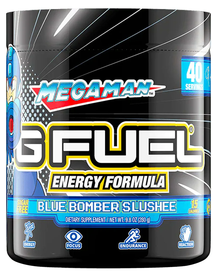 Energy Formula Megaman Blue Bomber Slushee 40 Serves