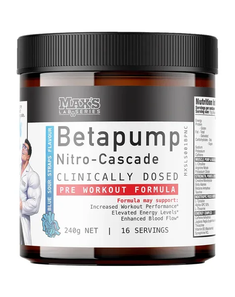 Max’s Betapump Nitro-Cascade
