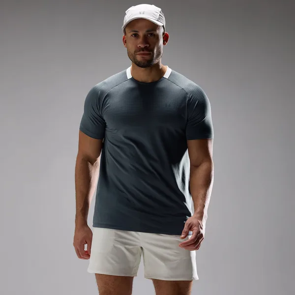 MP Men's Training Ultra Gridded T-Shirt Anchor L