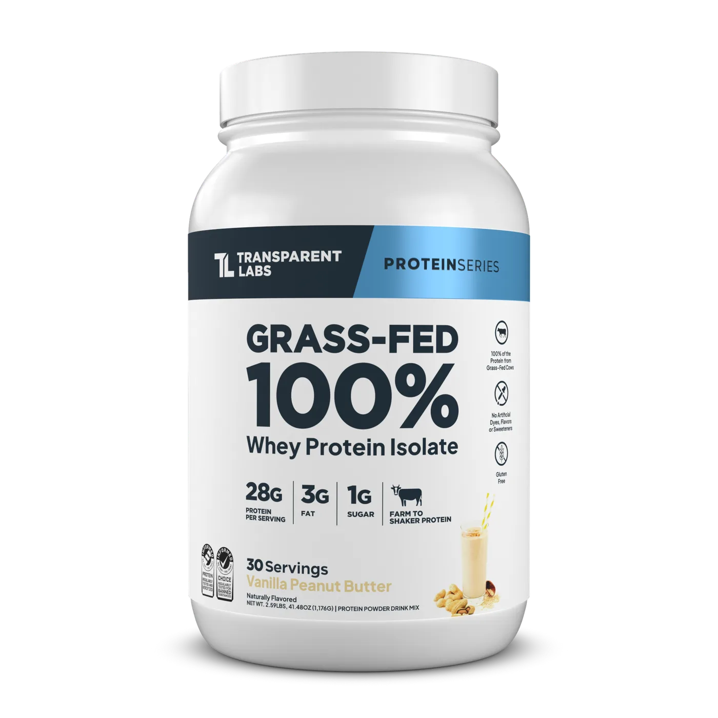 Grass-Fed Whey Protein Isolate