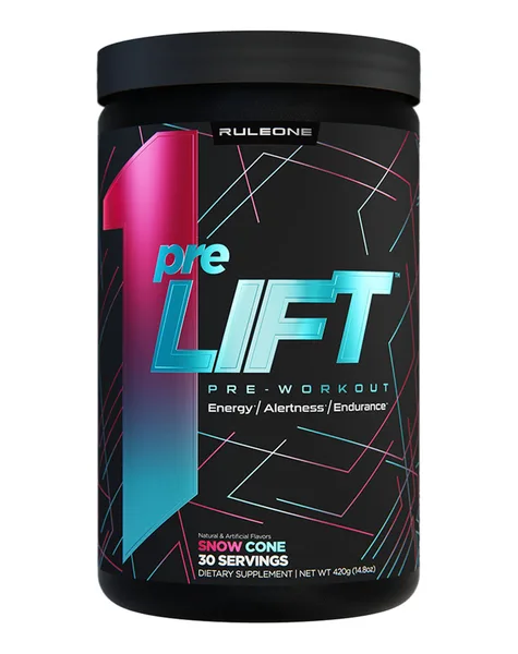 Pre Lift Pre-Workout Powder Snow Cone 30 Serves