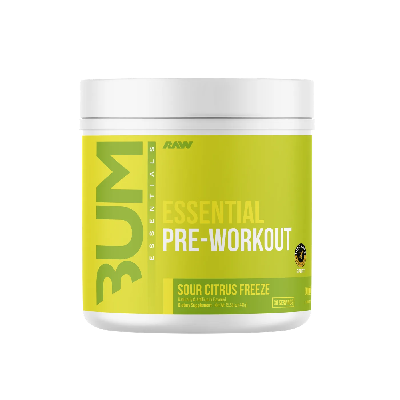 Essential Pre-Workout Sour Citrus Freeze