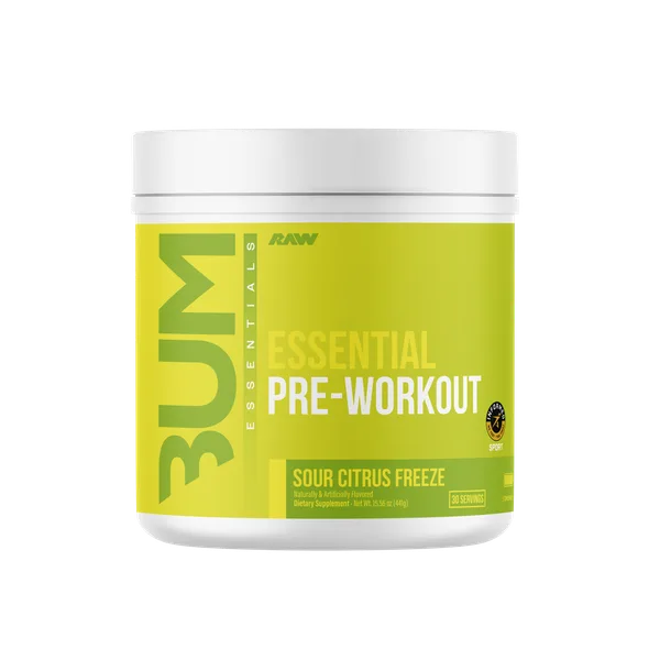 Essential Pre-Workout Sour Citrus Freeze