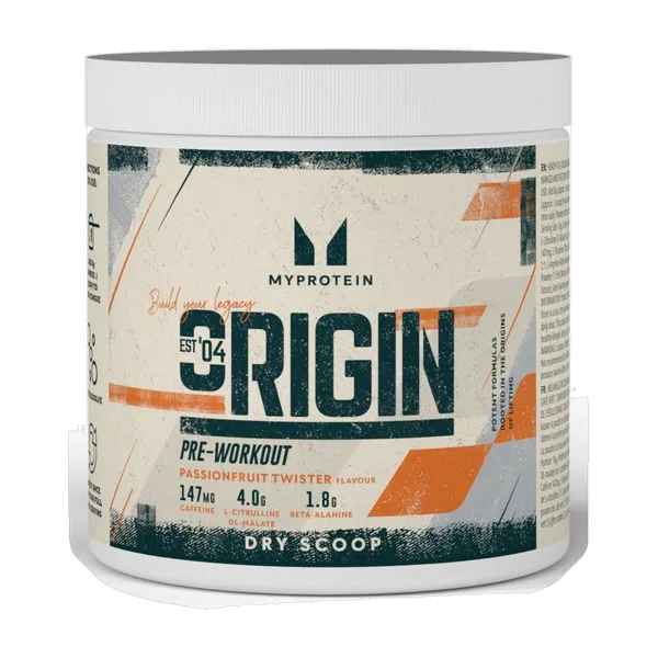 Origin Pre-Workout Dry Scoop Passionfruit Twister