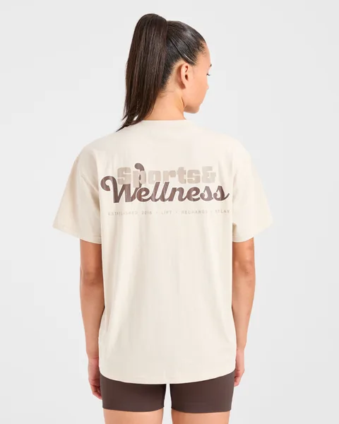 Sports Wellness Oversized T Shirt –