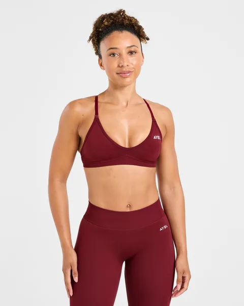 Adapt Seamless Strappy Sports Bra – Autumn