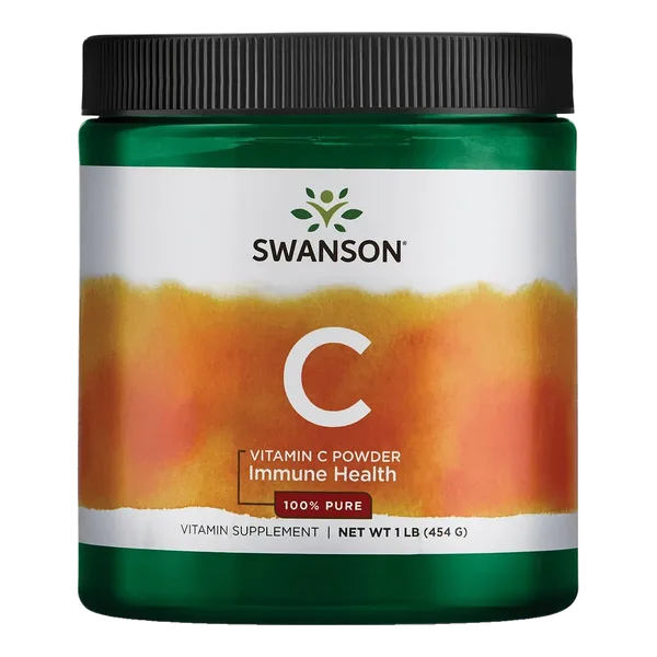 Swanson 100% Pure Vitamina C Polvo