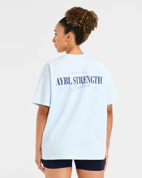 AYBL Strength Studio Oversized T Shirt –