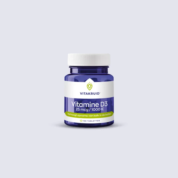 Vitamine D3 25 mcg 1000 IE