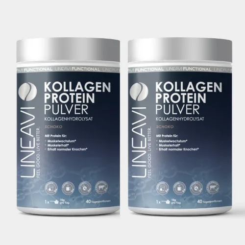 Kollagen Proteinpulver 2x400g