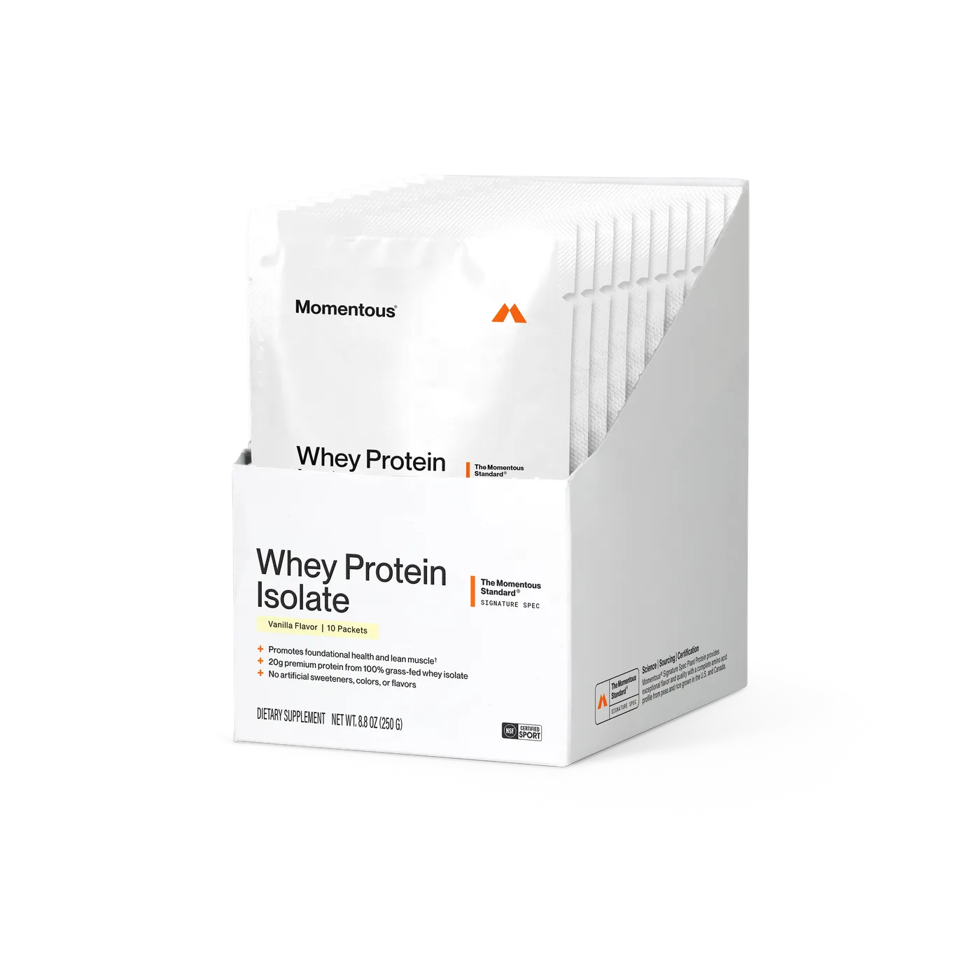 Whey Protein Isolate 10-Travel Packs