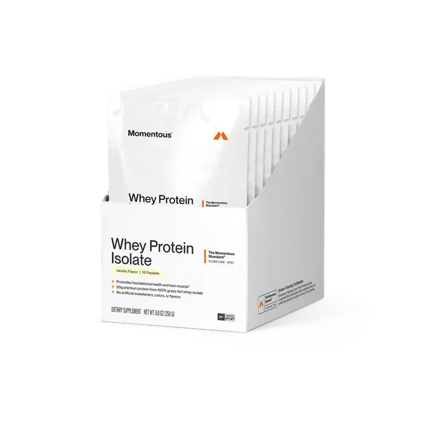 Whey Protein Isolate 10-Travel Packs